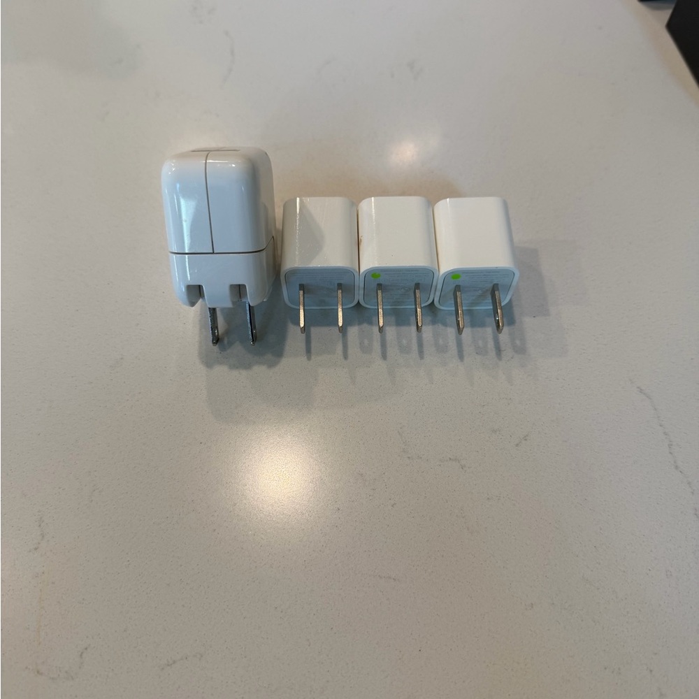 iPhone charger plugs